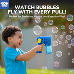Toy Life 3 Pack Bubble Guns for Kids, Automatic Bubble Blower, Leakproof & Lightweight, Outdoor Summer Toy, Easter Basket Stuffer, Party Favor, Birthday Gift for Toddlers Boys Girls