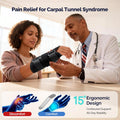 Featol Carpal Tunnel Wrist Brace Night Support 2 Pack for Pain Relief