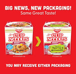 Nissin Cup Noodles Soup, Beef Flavor, Microwaveable Paper Cups, Instant Ramen, 2.25 Ounce (Pack of 12)