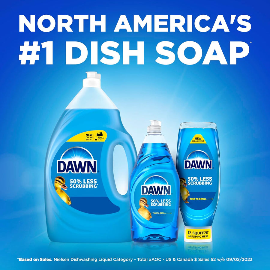 Dawn Ultra Antibacterial EZ-Squeeze Hand Soap, Orange, 22 Fl Oz