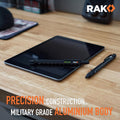 RAK Multitool Pen Gifts for Men, 2-Pack 11 in 1 Multitool Pen Set, Tech Cool Gadgets Stocking Stuffer Holiday Gifts for Dad, Husband, Grandpa, Him, EDC Tactical Pen Tool, Gift-Ready Box