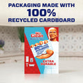 Mr. Clean Magic Eraser, Extra Durable, Multi Purpose Cleaner, Shoe, Bathroom, Shower, and Car Window and Windshield Cleaner, Cleaning Pads, 10 Count