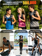 Henkelion Weighted Vest for Men, Women & Kids - Adjustable Weight Vest for Running, Training, Jogging, Walking