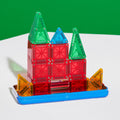 MAGNA-TILES microMAGS 26-Piece Travel Magnetic Construction Set – Bold Colors, The Original Magnetic Building Brand
