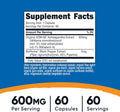 Nutricost KSM-66 Ashwagandha Root Extract 600mg, 60 Veggie Caps - 5% Withanolides - with BioPerine - Full-Spectrum Root Extract