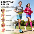 CAMBIVO Calf Compression Sleeve Men & Women- Shin Splint Brace Support for Legs Pain Relief, Varicose Vein Treatment