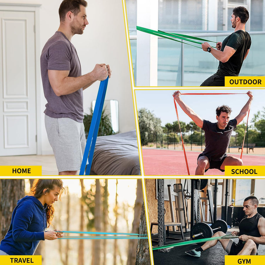Resistance Bands for Pull-Ups, Strength Training & Physical Therapy