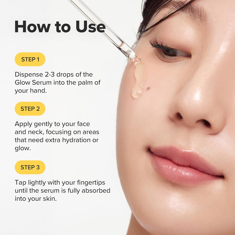 Beauty of Joseon Glow Serum Propolis and Niacinamide Hydrating Facial Soothing Moisturizer for Uneven Skin Tone Korean Skin Care 30ml 1 fl.oz