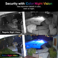 WYZE Cam v4, 2.5K QHD WiFi Indoor/Outdoor Smart Home Security Camera, Pet/Baby Monitor, Motion Activated Spotlight/Siren, Color Night Vision, 2-Way Audio, Works with Alexa & Google