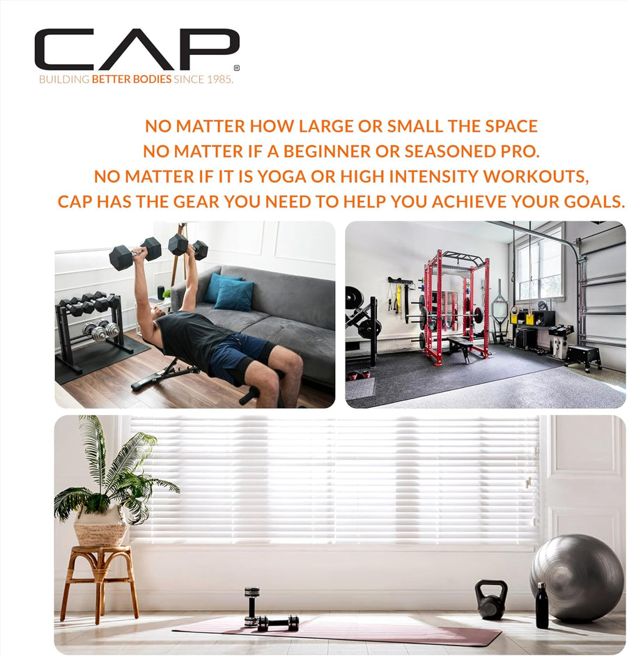 CAP A-Frame Dumbbell Rack | Holds Up to 200 lbs, Durable Steel