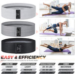 Renoj Resistance Bands for Workout: 3-Set Exercise Bands for Pilates, Yoga, Home Gym