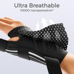 FREETOO Thumb Brace Support for Arthritis Pain and Tendonitis, Right or Left Hand, White, S/M