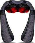Mirakel Shiatsu Neck Massager for Deep Tissue Pain Relief with Heat