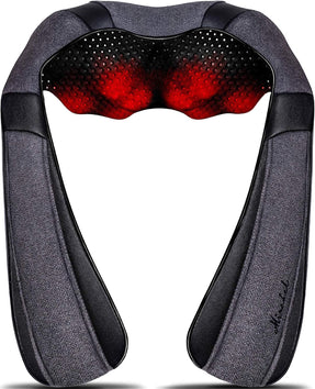 Mirakel Shiatsu Neck Massager for Deep Tissue Pain Relief with Heat