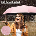 Seniny Windproof Travel Umbrella, Automatic Umbrellas for Rain, Portable & Compact Umbrellas for Backpack, Strong UV for Protection, Folding Small Sun Umbrella for Car, Walking