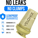 VELOMIX 20oz Protein Shaker Bottle, Leak-Proof, Dishwasher Safe