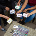 USAOPOLY BLANK SLATE, Where Great Minds Think Alike, Fun Family-Friendly Board Game, Word Association Party Game, Easy to Learn, Fun to Play Family Game Night, 3-8 Players, Ages 8+