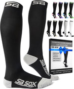 SB SOX Compression Socks for Men & Women 20-30mmHg