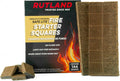 Rutland Safe Lite Fire Starter Squares - Heavy Charcoal Starters for Fireplace, Grill Pit, BBQ & Campfires - USA-Made Camping Accessories - Odorless Long Burn - 4.6 Lbs, 144 Squares
