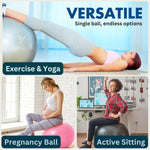 ProBody Pilates Exercise Ball - 45cm, 55cm, 65cm, 75cm, 85cm