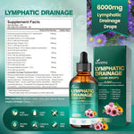 21-in-1 Lymphatic Drainage Drops for Immune System Support with Echinacea and Turmeric 2 FL OZ