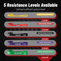 5-Level Resistance Bands for Full-Body Workout, Pull Up Assist Bands for Men & Women