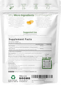 Micro Ingredients Oil of Oregano Softgels, 300 Count | 2 in 1 Formulated with Black Seed Oil | 4X Strength Carvacrol & Thymoquinone | Plant Based, Non-GMO