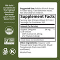 Garden of Life Organics Oil of Oregano Seasonal Drops 1fl oz (30 mL) Liquid, Concentrated Plant Based Immune Support - Alcohol-Free, Organic, Non-GMO, Vegan & Gluten Free Herbal Supplements