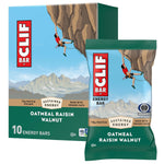 CLIF BAR - Energy Protein Bars - Oatmeal Raisin Walnut - Made with Organic Oats - Energy Bars - Non-GMO - (10 Pack)
