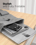 Nulaxy Dual Folding Cell Phone Stand, Fully Adjustable Foldable Desktop Phone Holder Cradle Dock Compatible with iPhone 17 16 15 14 13 12 11 Pro Max Xs Xr X 8, Nintendo Switch, All Phones