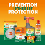 OFF! Backyard Mosquito Repellent Coil Refills, Perfect for Outdoor Patios Country Fresh Scent, 6 Count