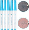 Mr. Pen- Fabric Markers for Sewing, 5 Pack, Blue, Erasable, Water Soluble Fabric Marker, Fabric Pens for Sewing Erasable, Washable Fabric Marker, Water Soluble Pen, Fabric Marking Pens for Sewing