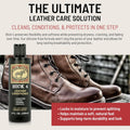 Bickmore Bick 4 Leather Conditioner - Best Since 1882 - Cleaner & Conditioner - Restore Polish & Protect All Smooth Finished Leathers