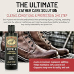 Bickmore Bick 4 Leather Conditioner - Best Since 1882 - Cleaner & Conditioner - Restore Polish & Protect All Smooth Finished Leathers