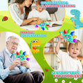 Valentine Day Gift for Toddler Boys Dinosaur Color Sorting Sensory Toy Roadtrip Travel Essenstial Dementia Fine Motor Autism Fidget Preschool Classroom Activities for Kid Easter Basket Stuffer