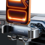 AINOPE for iPhone 17 Pro Max Car Mount Phone Holders for Your Car Slide Design Air Vent Phone Mount [Top Clamp] Cell Phone Holder Car Interior Accessories for iPhone Air 17 Pro Max 16 Samsung S25