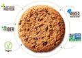 Lenny & Larry's Complete Protein Cookie, [Oatmeal Raisin], Chewy Soft Baked, 16g Plant Protein, Vegan, Non-GMO, High Fiber, [4 Ounce] Cookie (Pack of 12)