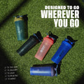 BlenderBottle Classic V2 Shaker Bottle, 28oz (2 Pack), Black & Navy