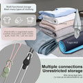 Nearockle 24Pcs Silicone Cable Straps Cord Organizer for Bundling Earphone, Phone Charger, Computer Cords, Reusable Cable Ties Wire Organizer in Home,Office,Kitchen,School (4 Colors)