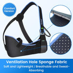 Velpeau Arm Sling Shoulder Immobilizer for Women and Men, Left or Right Arm Support