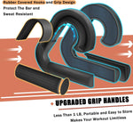 Neutral Grip Handles for Pull Up, Deadlift, Resistance Bands | Home Gym Fitness