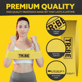 Tribe Lifting Fabric Resistance Bands - 5 Workout Bands for Legs & Glutes