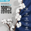 BASE CAMP 100% Cotton Reusable Cloth Face Masks with Filter Pocket