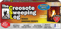 The Creosote Sweeping Log (CSL) with Bonus Ignite-O Fire Starter - Chimney Cleaner for Fireplaces and Woodstoves - Non-Toxic and Easy Cleaning Firelog