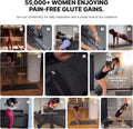 Hip Thrust Belt with Dual-Strap Design - Booty Builder for Up to 400 lbs