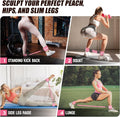 KUZARO Ankle Resistance Bands - Leg & Glutes Workout Equipment, Booty Trainer