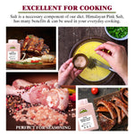 Himalayan Chef Pink Himalayan Salt Fine Grain, 5 lbs Plastic Jar - Pure, Natural, Kosher, Non-GMO, Mineral-Rich, for Cooking, Seasoning, Baking, Table Use