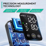 Oklar Upper Arm Blood Pressure Monitor with Large Display and Adjustable Cuff