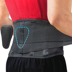 Sparthos Back Brace for Lower Back Pain Relief - Breathable Lumbar Support