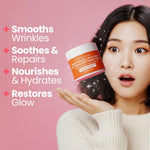 SeoulCeuticals Korean Skin Care 97.5% Snail Mucin Moisturizer Cream - K Beauty Skincare Day & Night Snail Repair Cream Filtrate Cruelty Free 2oz